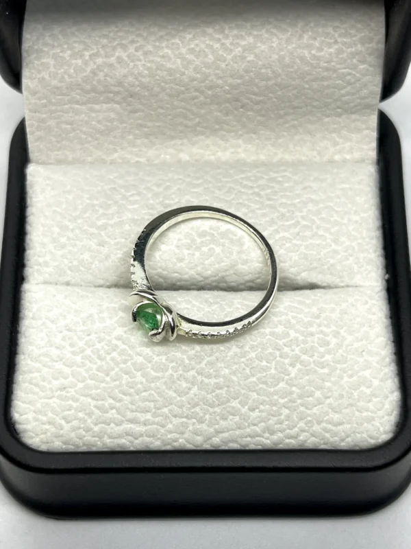 Anillo Esmeralda Alma de Corazón